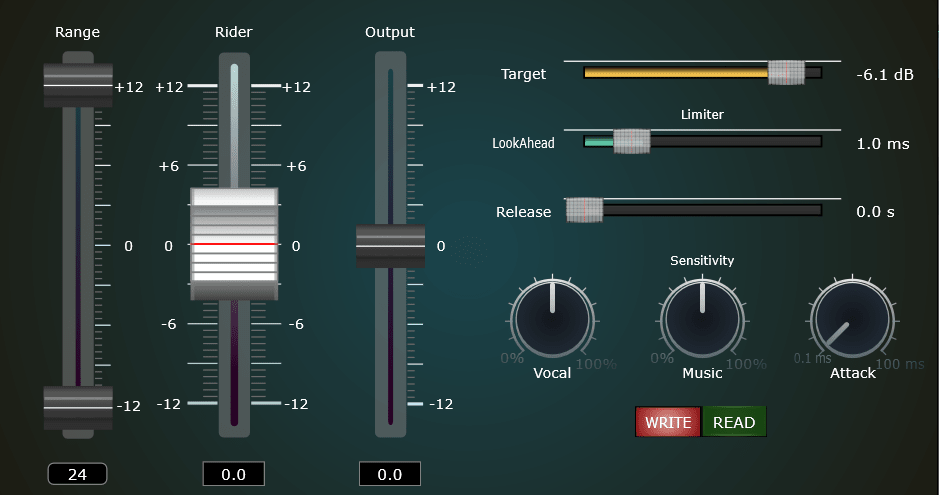 RPro2: Rider, NoiseGate, Limiter, Compressor, SideChain, Automation - Try it for Free