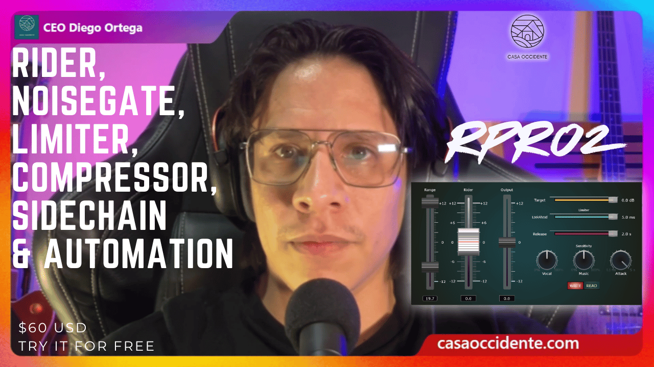 Load video: VST plugin RPro2 video presentation, all-in-one dynamics processing tool with free trial available for FL Studio, Logic Pro, Ableton and more.