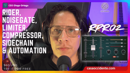 RPro2 Audio Dynamics Suite — Volume Rider, Compressor, Limiter & Sidechain | Lifetime License