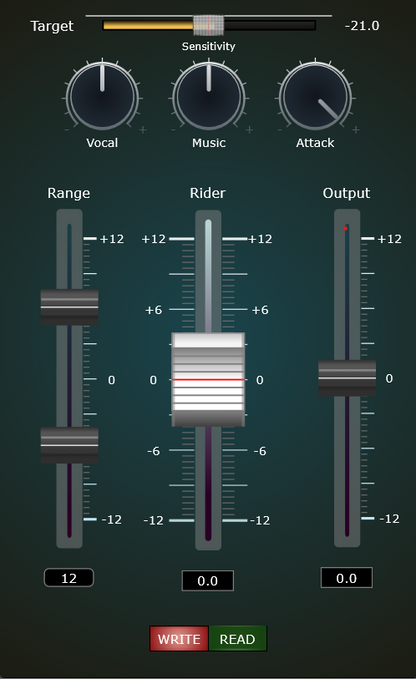 RaiderPro: Rider, Sidechain, Automation & Limiter