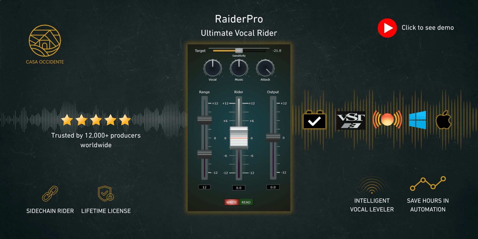 RaiderPro Vocal Rider Banner