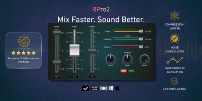 RPro2 — Mix Faster. Sound Better